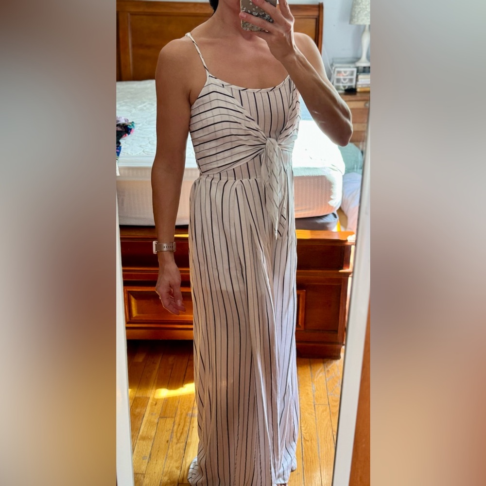Pinstripe romper